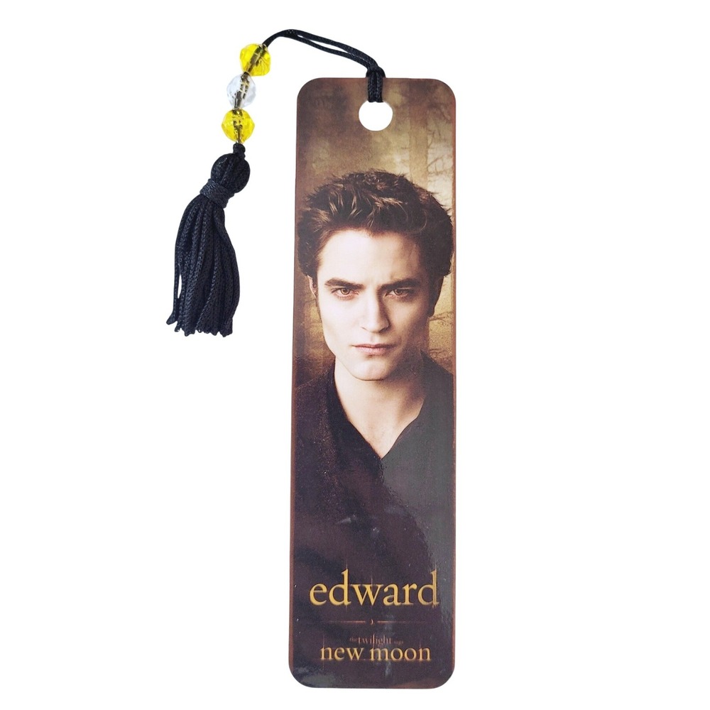 2009 Edward Cullen Bookmark Twilight New Moon, Robert Pattinson vampire, Antioch